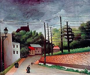 Henri Rousseau - Blick auf Malakoff, Hauts-de-Seine