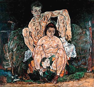 Egon Schiele - Die Familie