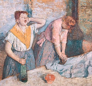 Edgar Degas - Die Wäscherinnen