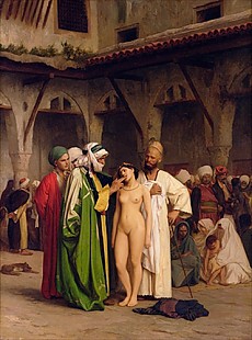 Jean-Léon Gérôme - Sklavenmarkt im Orient