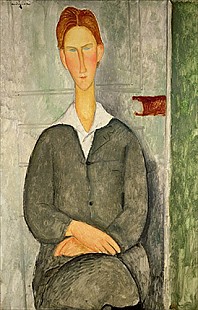 Amadeo Modigliani - Junge mit roten Haaren