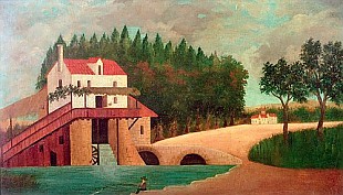 Henri Rousseau - Die Wassermühle