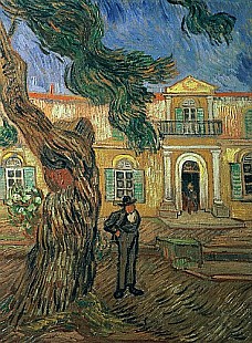 Vincent van Gogh - St. Paul´s Krankenhaus, St. Remy