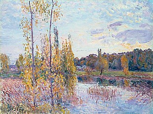 Alfred Sisley - See bei Chevreuil 