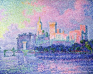 Paul Signac - Chateau des Papes, Avignon, 1900 