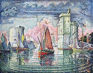 Paul Signac - Hafen von La Rochelle, 1921