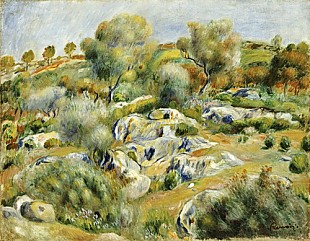 Pierre-Auguste Renoir - Bretonische Landschaft