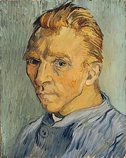 Vincent van Gogh - Selbstporträt ohne Bart