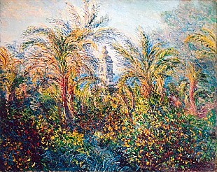 Claude Monet - Garten in Bordighera am Morgen