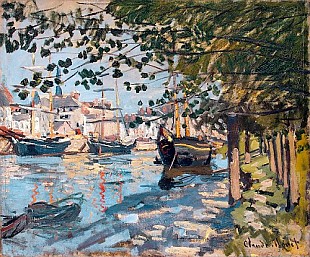 Claude Monet - Seine bei Rouen
