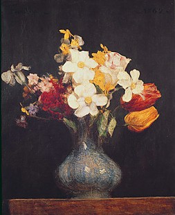 Thédore Fantin-Latour - Narzissen und Tulpen