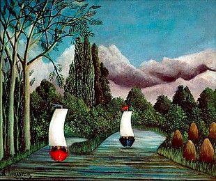 Henri Rousseau - Die Ufer der Oise