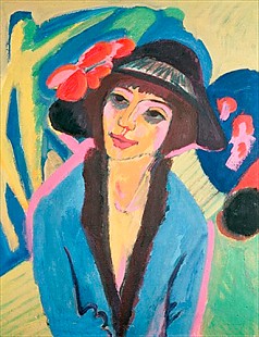 Ernst Ludwig Kirchner - Portrait von Gerda