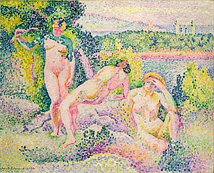 Henri-Edmond Cross - 3 Akte in Landschaft