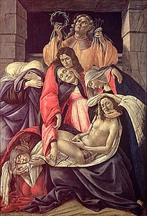 Sandro Botticelli - Die Beweinung des Todes Christi