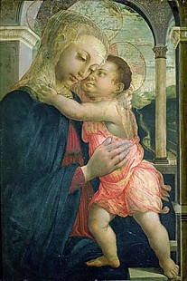 Sandro Botticelli - Madonna der Loggia