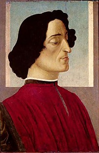 Sandro Botticelli - Portraitvon Giuliano de' Medici 