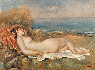 Pierre-Auguste Renoir - Nackte im Gras