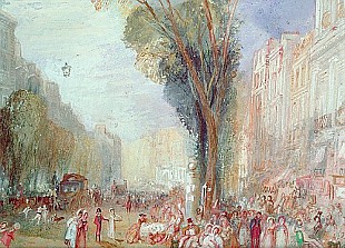 Joseph Mallord William Turner - Paris, Boulevard des Italiennes