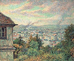 Maximilien Luce - Paris, Blick von Montmatre