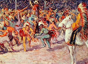 Maximilien Luce - Buffalo Bill