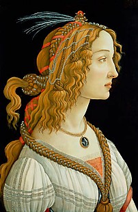 Sandro Botticelli - Weibliches Idealbildnis