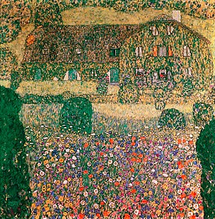 Gustav Klimt - Landhaus am Ammersee