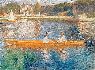 Pierre-Auguste Renoir - Bootsfahrt auf der Seine