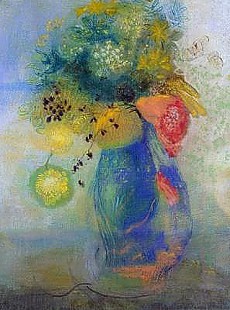 Odilon Redon - Vase mit Blumen