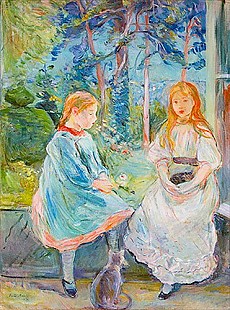 Berthe Morisot - Mädchen am Fenster