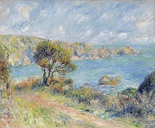 Pierre-Auguste Renoir - Blick auf Guernsey