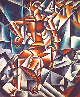 Lyubov Sergeevna Popova - Mann + Luft + Raum