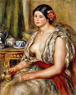 Pierre-Auguste Renoir - Mädchen im orientalischen Kleid 