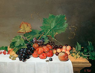 Heinrich Koch - Früchtestilleben
