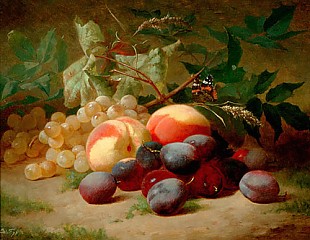 Eugène de Flogny - Früchtestilleben