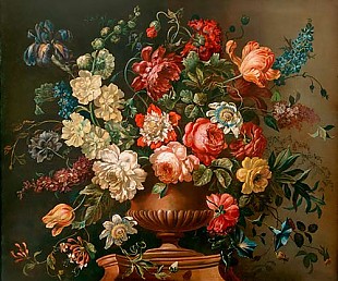 Antoine Monnoyer - Nachfolge - Das großen Blumenstück