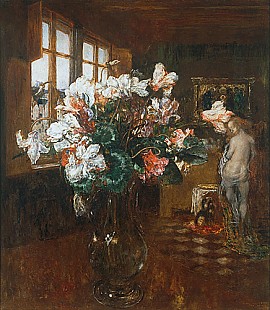Friedrich Stahl-Florenz - Der Blumenstrauß