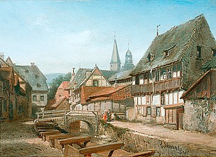Albert Schwendy - Altstadt von Goslar 