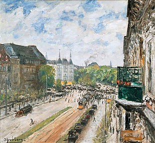 Olof Jernberg - Auf dem Kurfürstendamm in Berlin