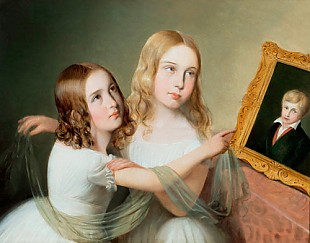 Friedrich von Amerling - Die beiden Schwestern