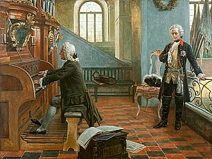 Rudolf Eichstaedt - Bach spielt vor Friedrich dem Großen