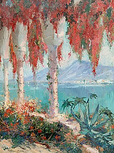 Gustave Flasschoen - Cap Ferrat an der Côte d’Azur 