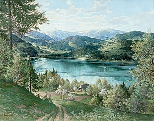 Karl Hauptmann - Vorfrü̈hling am Titisee