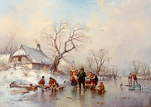 Adolf Sukkert - Winterlandschaft