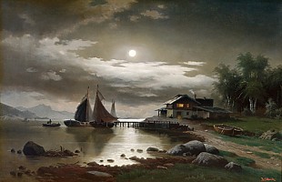 L. Schmitz - Mondnacht am Sonje-Fjord