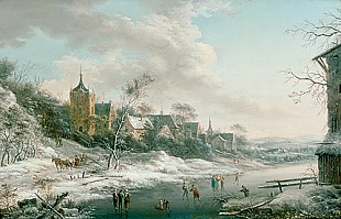 Johann Christian Vollerdt - Winterfreuden