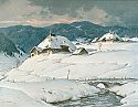 Winterlandschaft bei Bernau