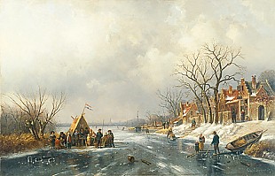 Charles Leickert - Winterfreuden