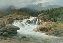 Norwegischer Wasserfall