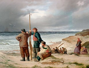 Peter Raadsig - Warten auf die Heimkehr der Fischerboote